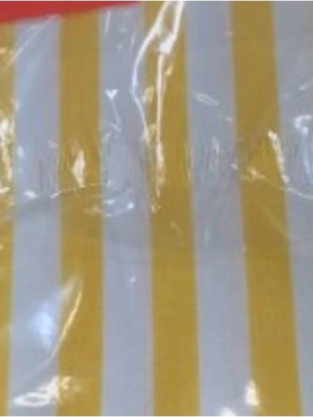 Striped Pillowcases 100% Natural Cotton (2-Pack) YELLOW & WHITE